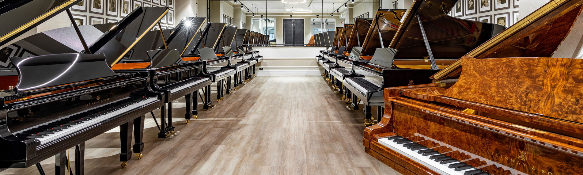 Steinway's showroom in tune with Condair steam humidifiers