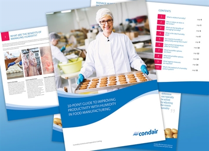 10-point guide to improving productivity with humidity in food manufacturing