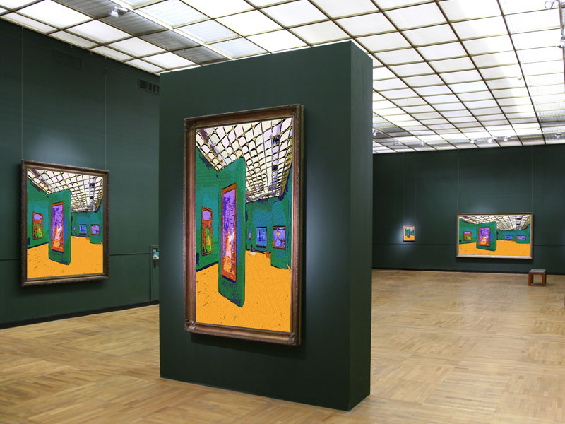 Art gallery humidification