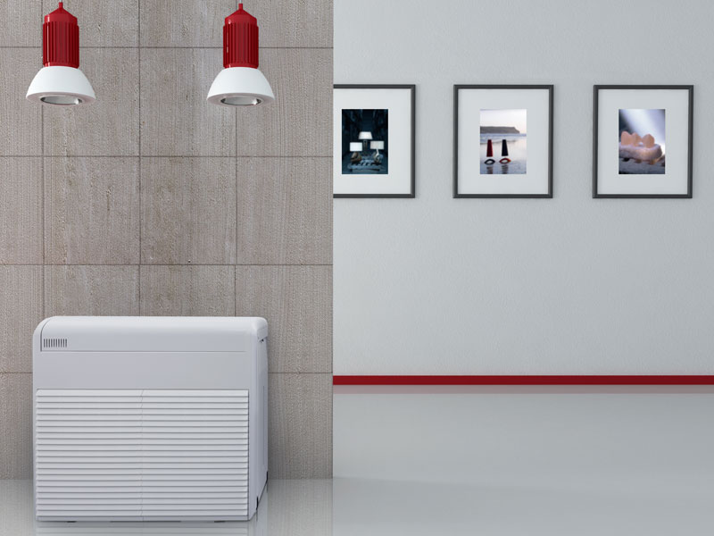 Mobile humidifier for museums